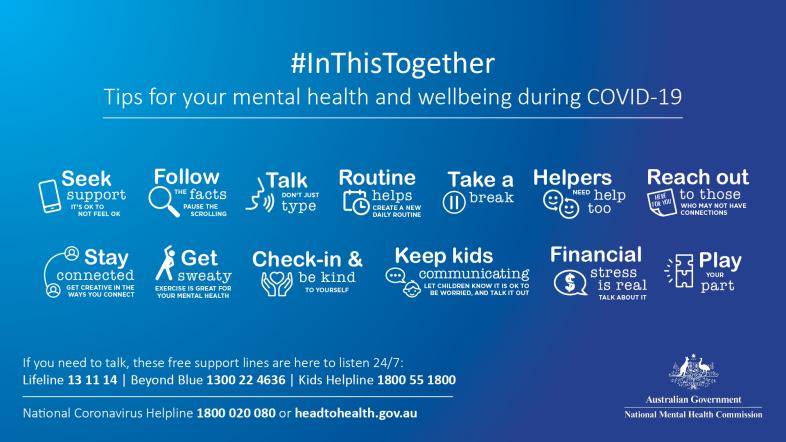 #InThisTogether mental health and wellbeing campaign