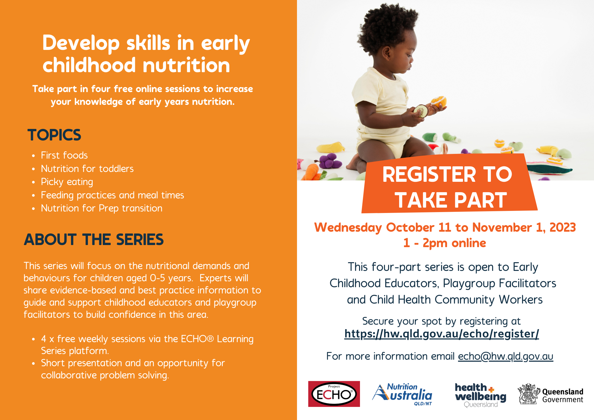 Early Childhood Nutrition ECHO series