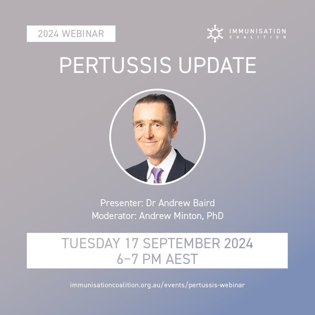 Pertussis Update Webinar