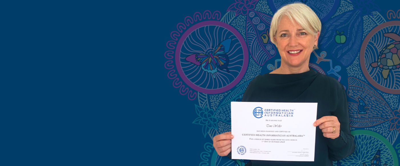 Dr Weller is one of six health professionals who completed the CHIA (Certified Health Informatician Australasia) credential program funded by NQPHN.