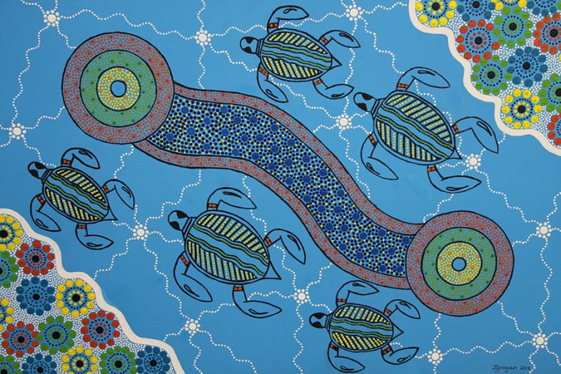 Jasmine Grogan - Indigenous Youth Art Competition winner 2018