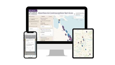 Abortion and Contraception Services Map