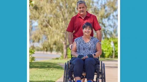 Sheryn and Brad - Spinal Life Cairns_good news story image