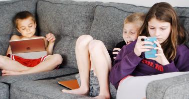 Kids on touchscreens