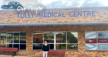 Resident Medical Officer Dr Baylie Fletcher loves working and living in the small rural community of Tully where she is a GP.