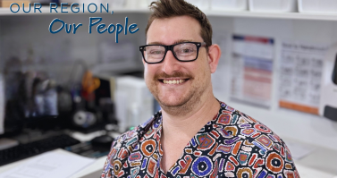 ALFA Medical & Skin Clinic practice nurse Evan Forbes enjoys being a primary care nurse.