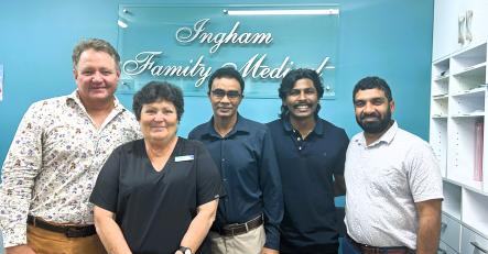 Team photo of Ingham Family Medical Practice staff
