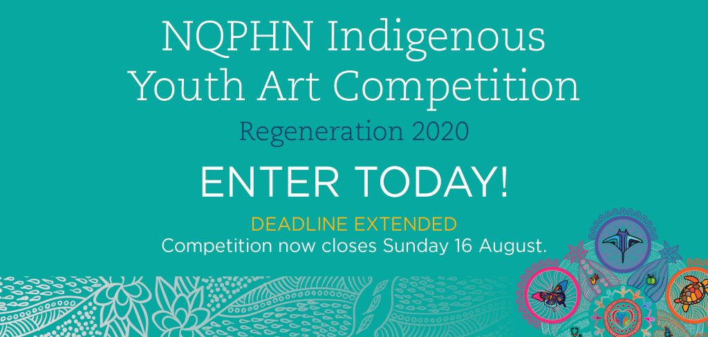 NQPHN Indigenous Youth Art Competition 2020 image-deadline extended