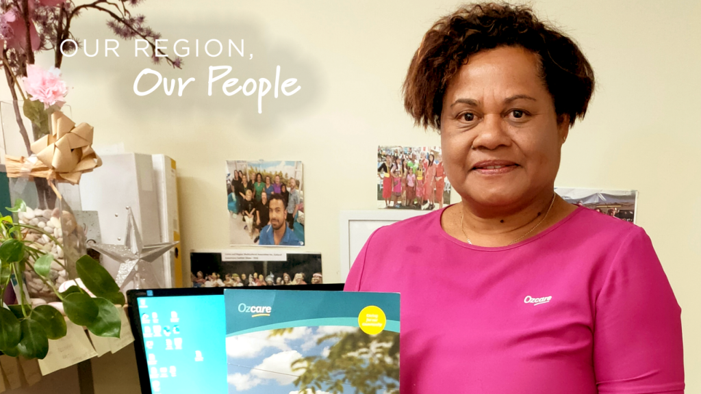 Ozcare care finder Coordinator Kesa Strieby helps connect vulnerable older people to quality and appropriate aged care and other local services.
