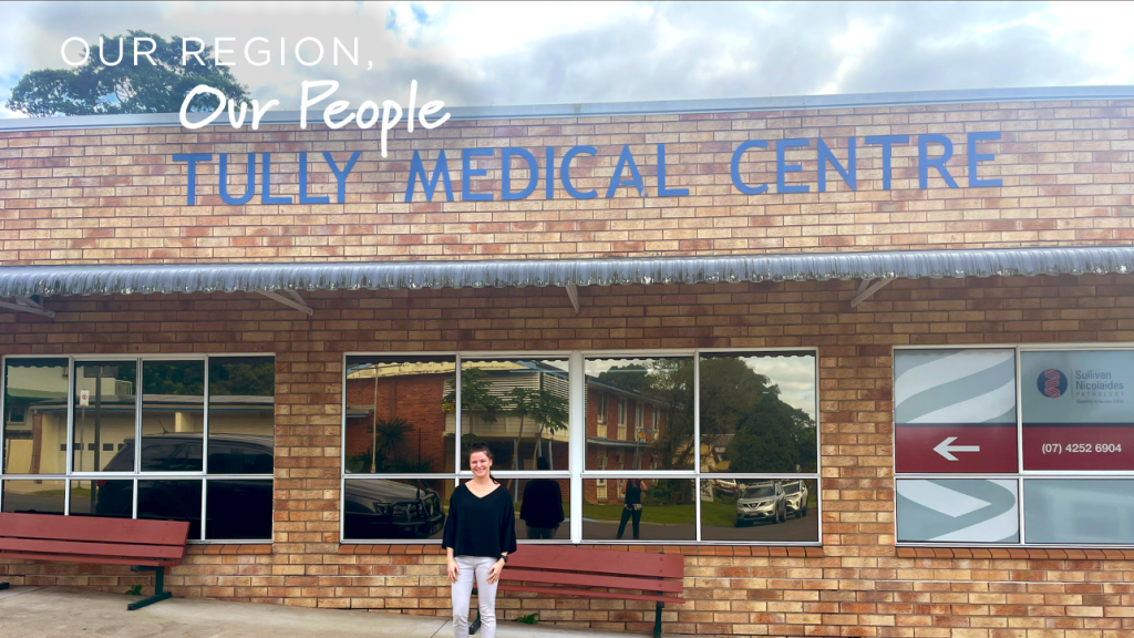 Resident Medical Officer Dr Baylie Fletcher loves working and living in the small rural community of Tully where she is a GP.