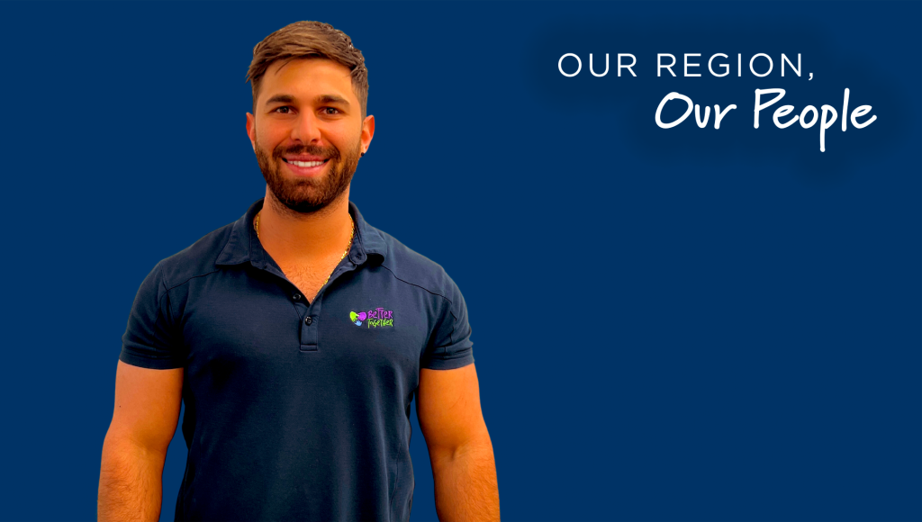 Pier Portella is changing the lives of young people on the Tablelands.