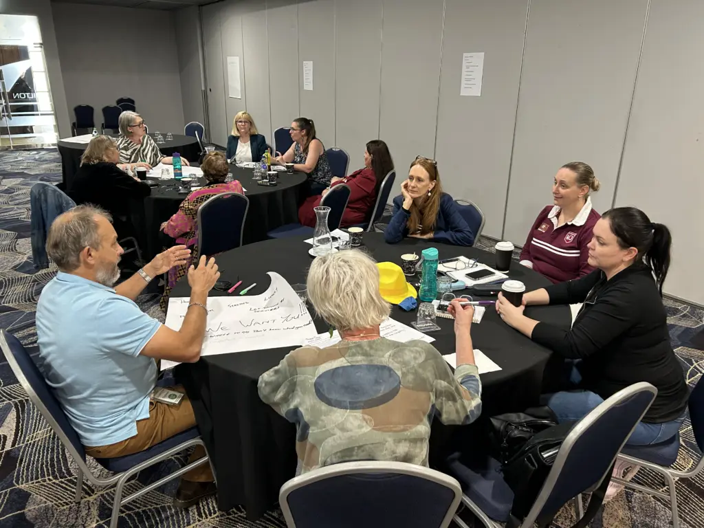Stakeholders at the Medicare Mental Health Centre co-design and consultation process in Mackay