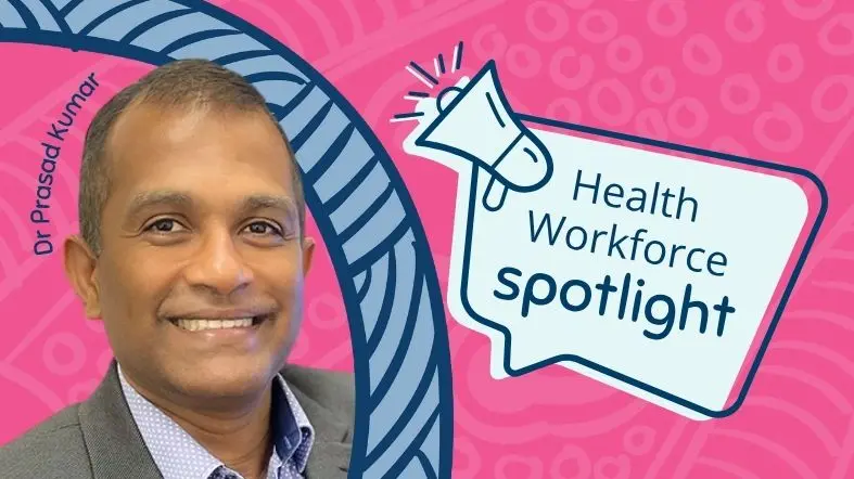 Dr Prasad Kumar smiling