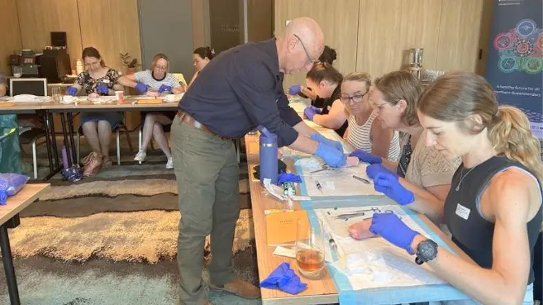 nurse upskilling workshop in northern queensland